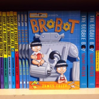Brobot in bookstores