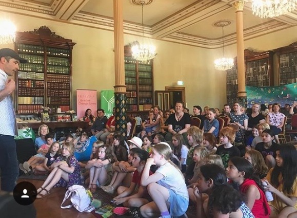 At the inaugural Kids’ Book Fest, organised by Australia’s oldest children’s specialist bookshop, The Little Bookroom